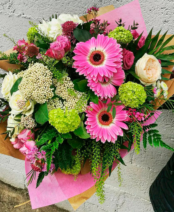 Ramo de flores en León